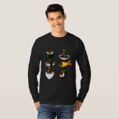 ドバーマン日本の食品 Tシャツ (正面フル)