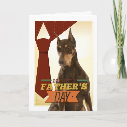 ドバーマン・ファザーズ・デイ・カード カード (正面)