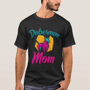 ドバーマンMの犬の恋人と所有者の母親の日Tee Tシャツ