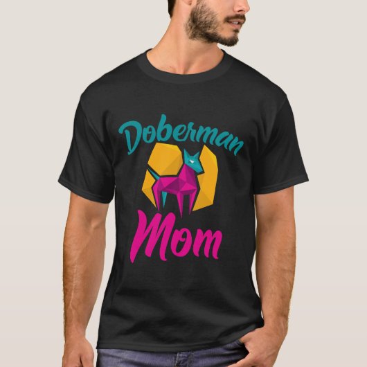 ドバーマンMの犬の恋人と所有者の母親の日Tee Tシャツ (正面)
