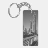 ドバ統一されたイ市のドバイアラブ首長国連邦 キーホルダー (正面左)