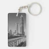 ドバ統一されたイ市のドバイアラブ首長国連邦 キーホルダー (裏面)