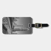 ドバ統一されたイ市のドバイアラブ首長国連邦 ラゲッジタグ (正面横)