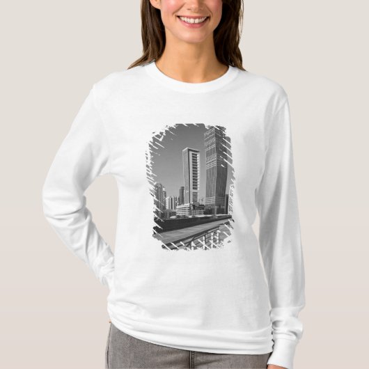 ドバ統一されたイ市のドバイアラブ首長国連邦 Tシャツ (正面)