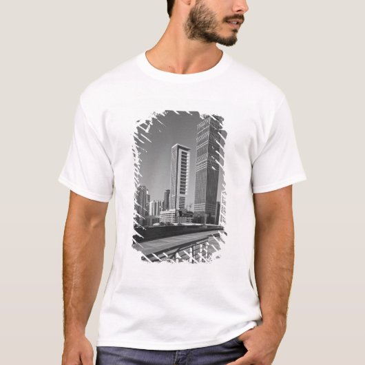 ドバ統一されたイ市のドバイアラブ首長国連邦 Tシャツ (正面)