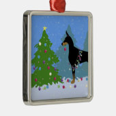 『ドバ飾ーマンの森の木』 メタルオーナメント (右)