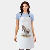 ドバ魅力的ーセレニティカスタム エプロン (着用した状態)