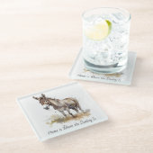 ドバ魅力的ーセレニティカスタム ガラスコースター (アングル)