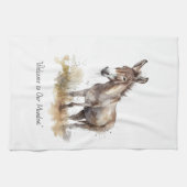 ドバ魅力的ーセレニティカスタム キッチンタオル (横)