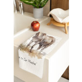 ドバ魅力的ーセレニティカスタム キッチンタオル