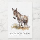 ドバ魅力的ーセレニティカスタム フードラベル (シングルラベル)