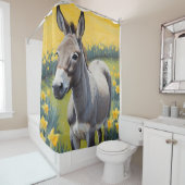 ドバ鮮やかーと黄色の水仙 シャワーカーテン (インサイチュ)