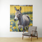 ドバ鮮やかーと黄色の水仙 タペストリー (インサイチュ)