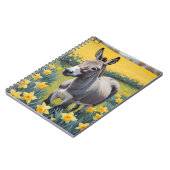 ドバ鮮やかーと黄色の水仙 ノートブック (左側)