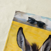 ドバ鮮やかーと黄色の水仙 ビーチタオル (インサイチュ)