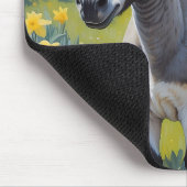 ドバ鮮やかーと黄色の水仙 マウスパッド (コーナー)