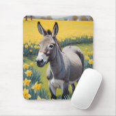 ドバ鮮やかーと黄色の水仙 マウスパッド (マウス)