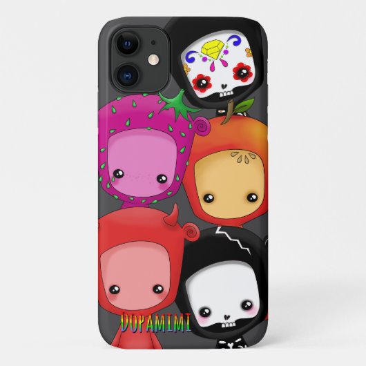 ドパミミ iPhone / iPad カー'ス Case-Mate iPhoneケース (裏面)