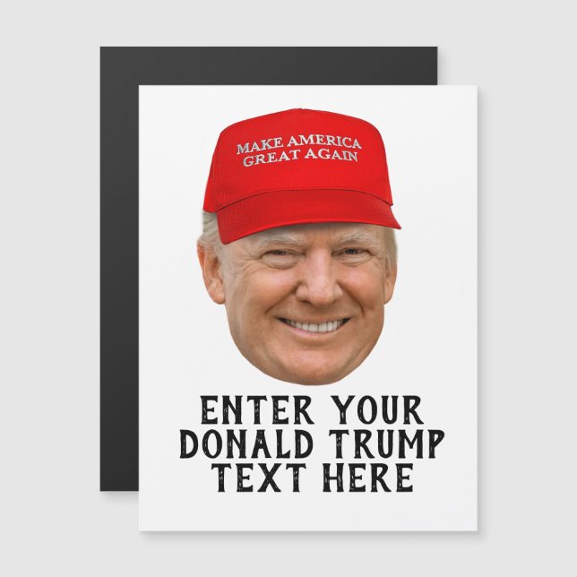 ドパーソナライズされたナルドトランプマガ (正面/裏面)