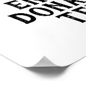 ドパーソナライズされたナルドトランプマガ ポスター (角)