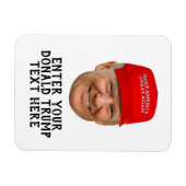 ドパーソナライズされたナルドトランプマガ マグネット (横)