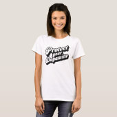 ドパ保護ミンセルフケアウェルネスレトロギフト Tシャツ (正面フル)