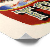 ドビンスの薬用トイレ石鹸 – Vintage Poster ポスター (角)