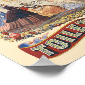 ドビンス薬用トイレ石鹸ヴィンテージポスター1869 ポスター (角)