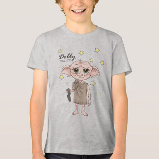 ドビーの水彩キャラクターアート トライブレンドTシャツ
