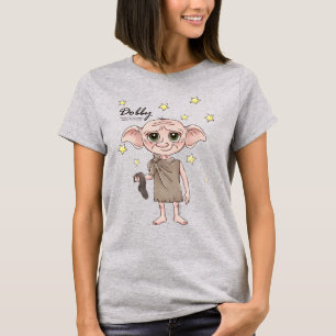 ドビーの水彩キャラクターアート Tシャツ