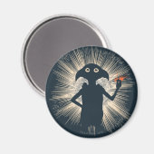 ドビーの魔法を唱える マグネット (正面/裏面)