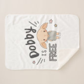 ドビーは自由だ シェルパブランケット (正面(横))