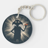 ドビーキャスティング魔法 キーホルダー (裏面)