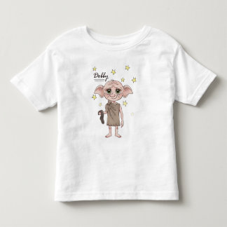 ドビー 水彩 キャラクター アート トドラーTシャツ