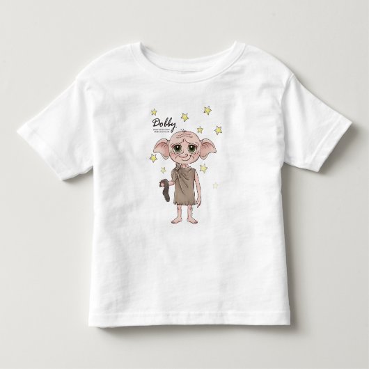 ドビー 水彩 キャラクター アート トドラーTシャツ (正面)