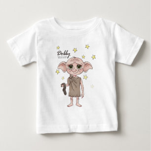 ドビー 水彩 キャラクター アート ベビーTシャツ