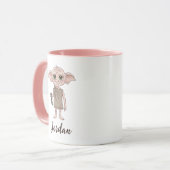 ドビー 水彩 キャラクター アート マグカップ (正面左)