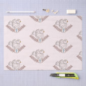 ドブクロスフェイスバプテスマ《キリスト教》洗礼式や命名式 薄葉紙 (クラフト)