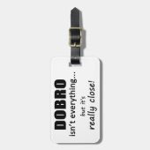 ドブロは全てではない ラゲッジタグ (正面縦)