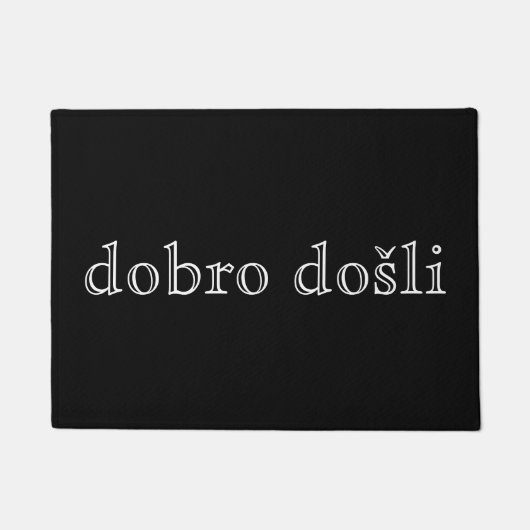 ドブロ・ギターのdošli ドアマット (正面)
