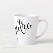 ドブロ・ジュトロ・グッドモーニング・リパブリック・オブ・クロアチア カフェラテマグ (右)