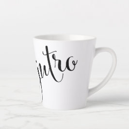 ドブロ・ジュトロ・グッドモーニング・リパブリック・オブ・クロアチア カフェラテマグ