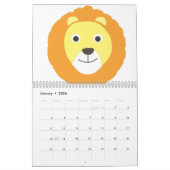 ドブ絵画スの芸術 カレンダー (1月 2026)