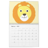 ドブ絵画スの芸術 カレンダー (2月 2027)