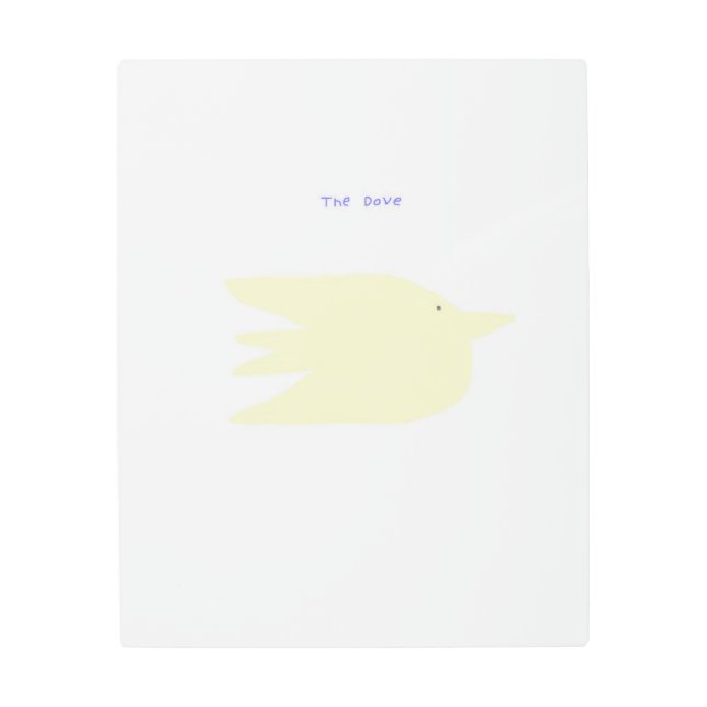 ドブ絵画ーの芸術 メタルプリント (正面)