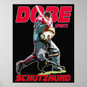 ドベスポーツシューツフンドデザイン ポスター