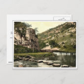 ドベデール、ステッピングストーンズ、ダービシャー、イングランド州 ポストカード (正面/裏面)