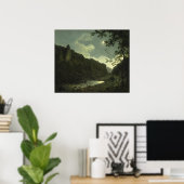 ドベデール・バイ・ムーンライト[1785年頃] ポスター (ホームオフィス)