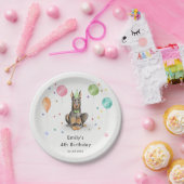 ドベルマンパピードッグ子供の誕生日パーティー ペーパープレート (パーティー)