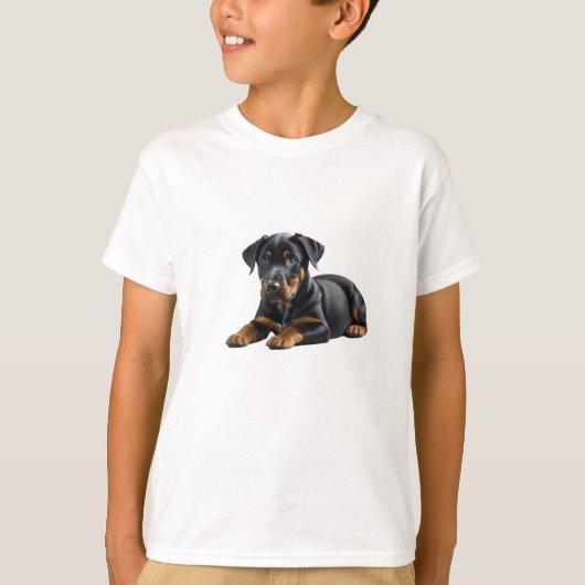 ドベルマンピンカーパピー Tシャツ (正面)
